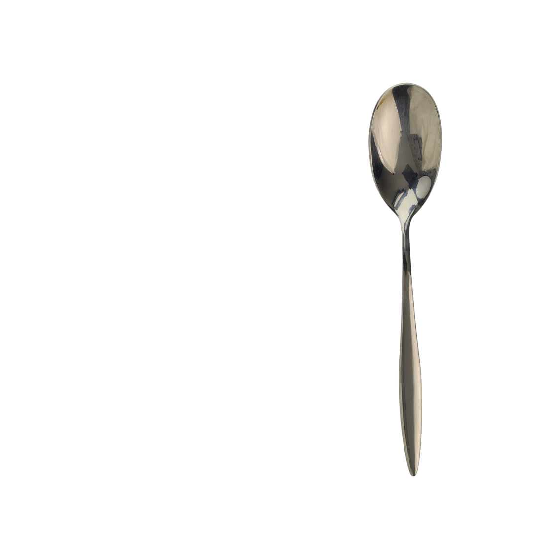 stainless steel dessert spoon