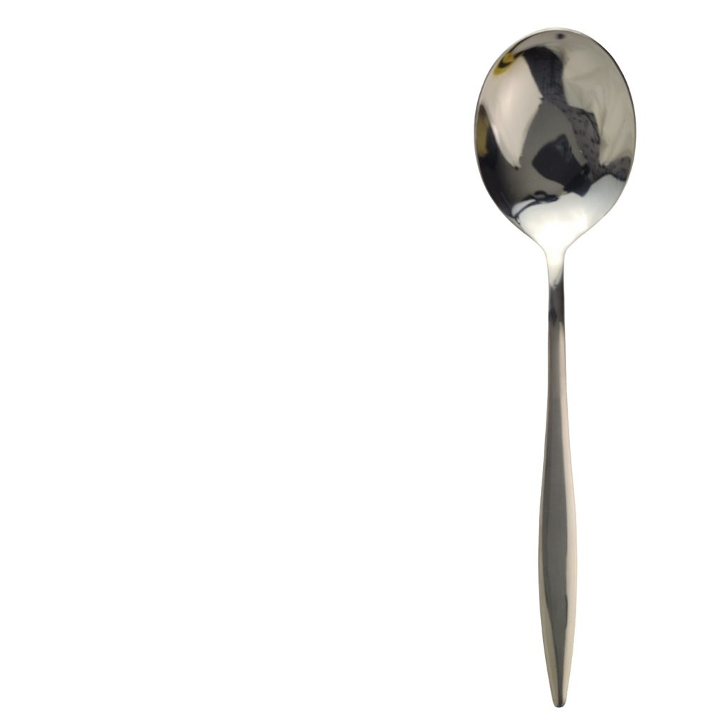 stainless steel curry serving spoon