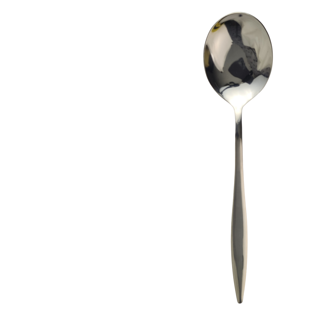 stainless steel curry serving spoon